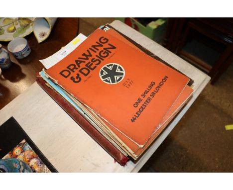 The Art Journal 1886 and a quantity of art related magazines