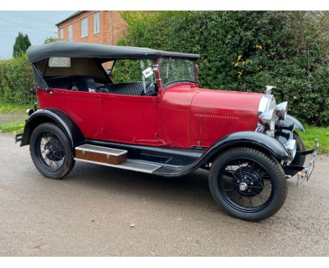 1928 Ford Model AReg. no. BF  6272Henry Ford was, for many years, convinced that his ground-breaking Model T was the only car