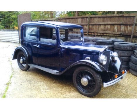 1933 Austin 10/4 SaloonReg. no. AGC 564Chassis no. G10937Engine no. I6111Introduced in April 1932the 10/4 was Austin's best-s