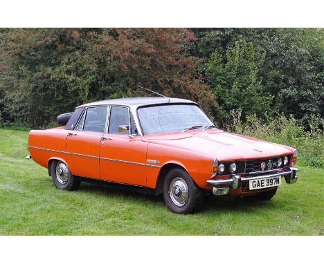 1974 Rover P6 3500SReg. no. GAE 397NChassis no. 48111099DEngine no. t.b.a.The Rover P6 represented something of a departure f