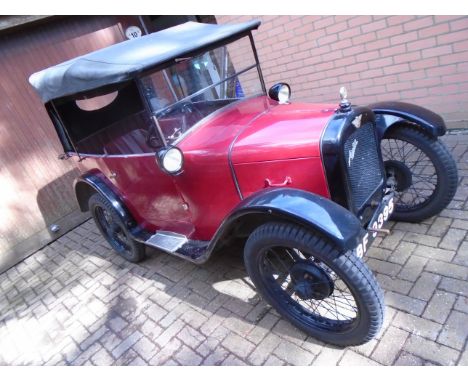 1928 Austin 7 ChummyReg. no. BF 9395Chassis no. 58468A6821Engine no. M58811By 1928 Austin’s Seven was going from strength to 