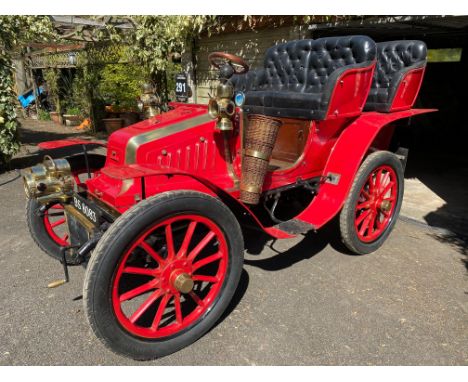 c.1903 Georges Richard (Anonyme)Reg. no. BS 8083Chassis no. 490Engine no. 359The Richard Company was founded in Paris in abou