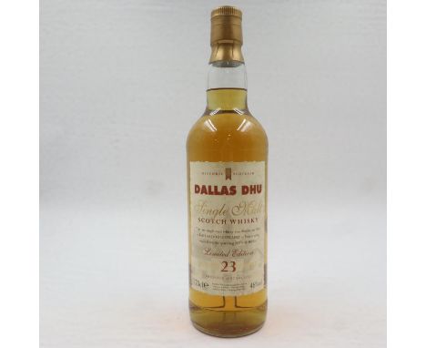 Dallas Dhu single malt Scotch whisky, distilled 1983, aged 23 years, bottled for Historic Scotland, 49%, 70cl. UK P&amp;P Gro