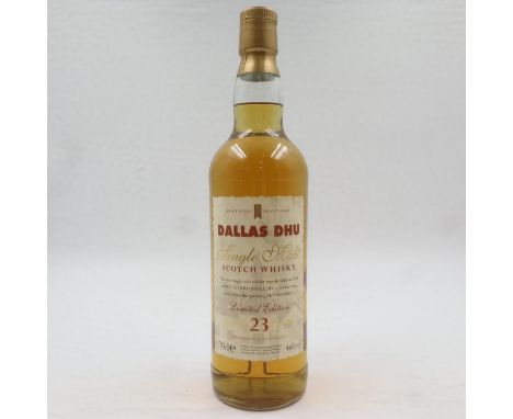 Dallas Dhu single malt Scotch whisky, distilled 1983, aged 23 years, bottled for Historic Scotland, 49%, 70cl. UK P&amp;P Gro