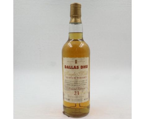 Dallas Dhu single malt Scotch whisky, distilled 1983, aged 23 years, bottled for Historic Scotland, 49%, 70cl. UK P&amp;P Gro