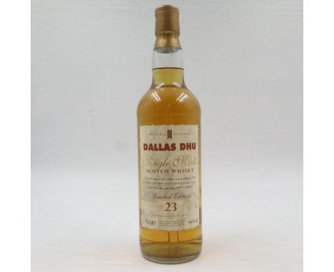 Dallas Dhu single malt Scotch whisky, distilled 1983, aged 23 years, bottled for Historic Scotland, 49%, 70cl. UK P&amp;P Gro