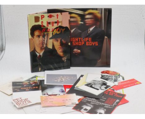 Pet Shop Boys books and ephemera. UK P&amp;P Group 2 (£20+VAT for the first lot and £4+VAT for subsequent lots) 