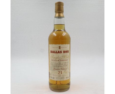 Dallas Dhu single malt Scotch whisky, distilled 1983, aged 23 years, bottled for Historic Scotland, 49%, 70cl. UK P&amp;P Gro
