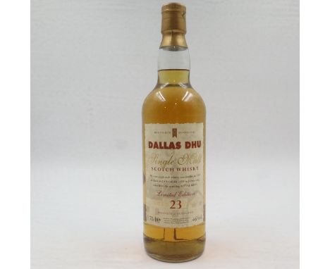 Dallas Dhu single malt Scotch whisky, distilled 1983, aged 23 years, bottled for Historic Scotland, 49%, 70cl. UK P&amp;P Gro