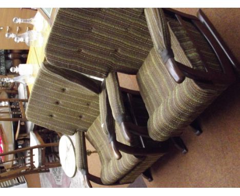 Pair of vintage rocking chairs