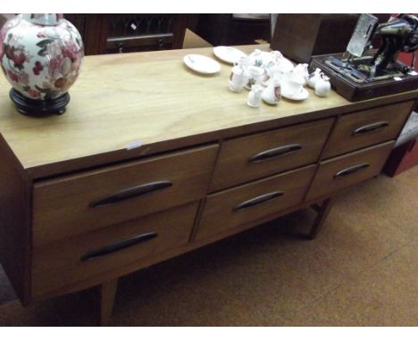 Light wood side board