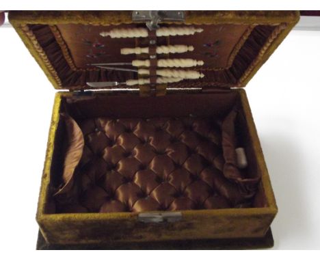 Vintage sewing box