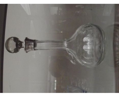 Silver rim decanter