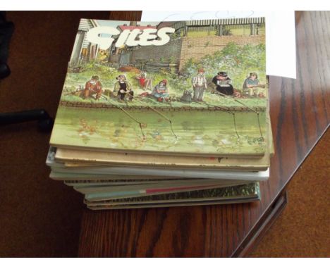 Collection of vintage Giles books