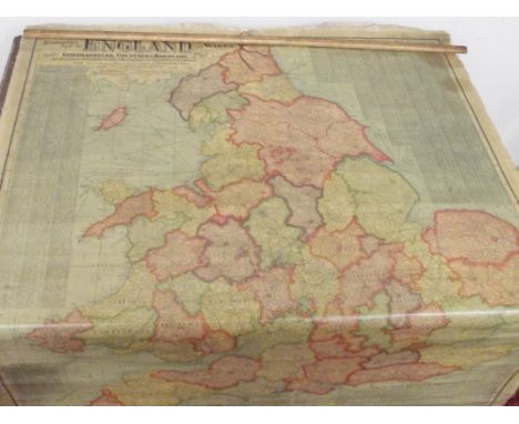 Vintage map of England