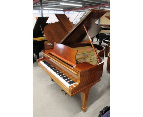 Steinway (c1926) A 5ft 7in Model M grand piano in a mahogany case on square tapered legs. IRN:&nbsp;KRJZYZUN