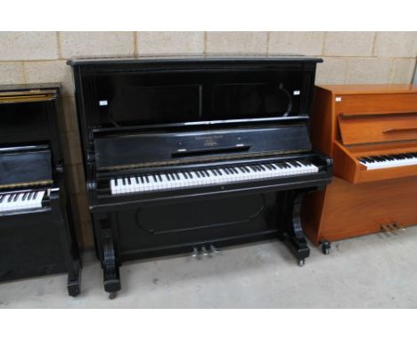 Steinway (c1882) An 85-note upright piano in a rosewood case. AMENDMENT Is in an ebonised case. IRN:&nbsp;G1KTEQ2M