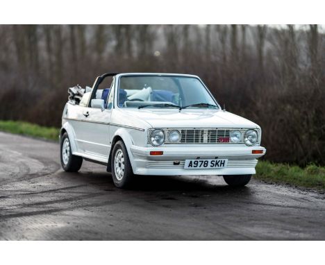 Registration – A978 SKH
Chassis No. – 15EK007051
M.O.T. – Exempt
Odometer – 81,000
This range-topping 1984 Volkswagen Golf GT