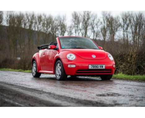 Registration – 7890 VW
Chassis No. – WVWZZZ1YZ4M332919
M.O.T. – January 2026
Odometer – 24,000
This 2004 Volkswagen Beetle is