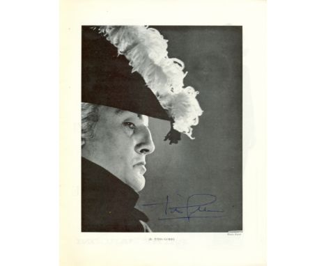 GOBBI TITO: (1913-1984) Italian Baritone. Signed 8 x 10.5 programme by Gobbi. Boldly signed to the inside page depicting the 