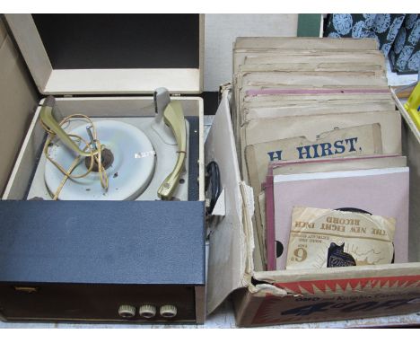 Argosy Record Player, 78 rpm records.