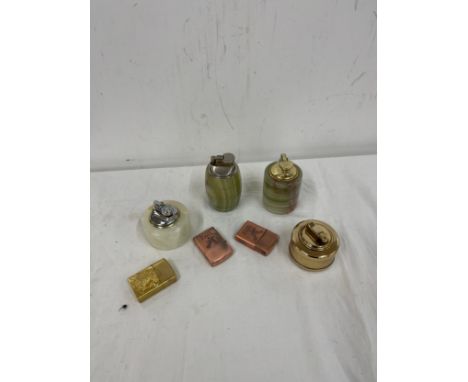 Vintage lighters to include Colibri, kingsway, eagle double flame and others 