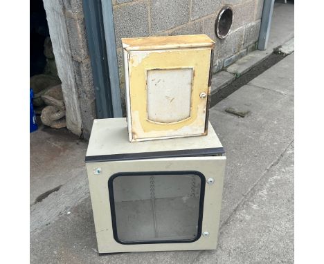 Two vintage incubators 