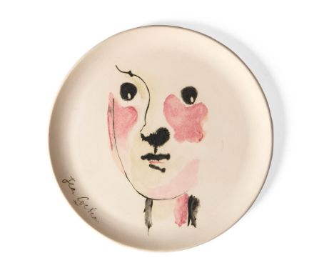 § Jean Cocteau (French 1889-1963) 'Face' Plate 2/15, signed (to the front), numbered and inscribed 'Edition originale de Jean