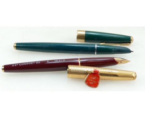 Parker 65 Consort Fountain Pen together with similar item (2)