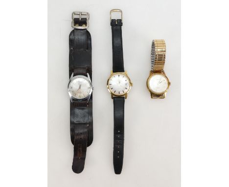 Gents vintage wristwatches including Tissot Visodate Seastar, Majex kingstar and Bvler automatic (3)