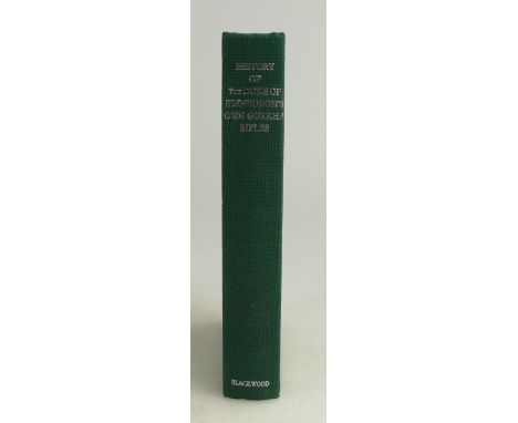 History of 7th Duke of Edinburgh's Own Gurkha Rifles book. Pub Blackwood.  Light marks to outer cover but great condition ins