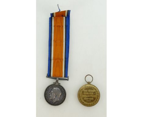 A pair of medals awarded to 30955 Pte W Chance Worc R comprising Civilisation and Victory medal (2)