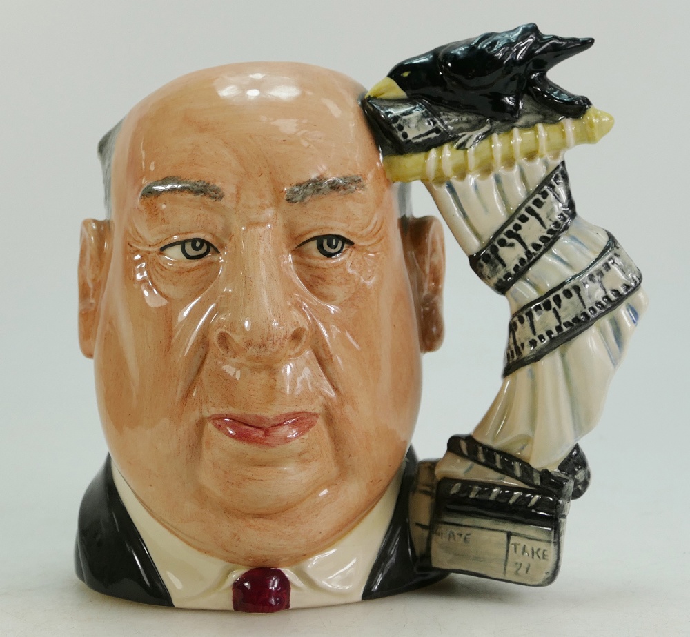 Royal Doulton large character jug Alfred Hitchcock D6987
