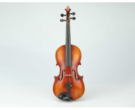 A Leslie Shepard Violin, A Leslie Shepard Violin,In makers case, with bow, likely requires some attention,