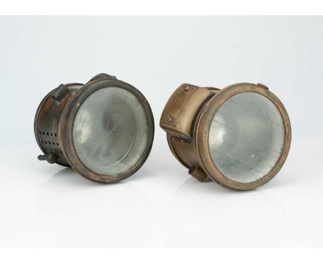 Vintage Automobile Accessories headlamps Vintage Automobile Accessories headlampsA pair of early twentieth century Nirona N.2