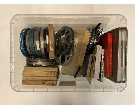 Film Reels Assorted Film Reels AssortedA collection of assorted mid to late twentieth century, various format, film reels to 