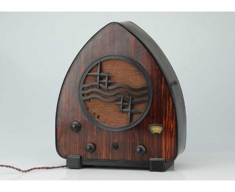 Philips Bakelite Philips BakeliteA Philips type 930A bakelite radio, Cathedral / Chapel Radio, 1931-1932 model, designed by L