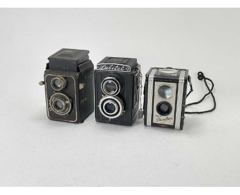 Three Medium Format TLR Camreas, Three Medium Format TLR Camreas,From makers including Eho, Arsenal, and more, all untested