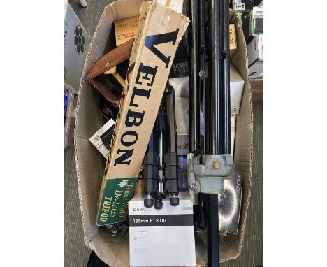 A Mixed Selection of Camera Accessories &amp; Boxes. A Mixed Selection of Camera Accessories &amp; Boxes.from makers includin