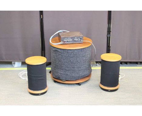A Pair of JR Model JR149 Speakers, A Pair of JR Model JR149 Speakers,together with JR Super Woofer, untested