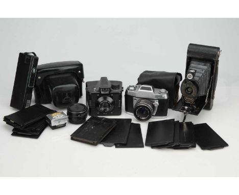 A Mixed Selection of Cameras &amp; Accessories, A Mixed Selection of Cameras &amp; Accessories,including an Exa IIa, shutter 