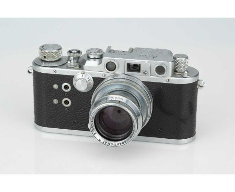 A Reid III Rangefinder Camera, A Reid III Rangefinder Camera,chrome, serial no. P1569, with Taylor Hobson Anastigmat f/2 2" l