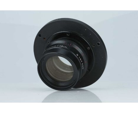 A Rodenstock APO-Ronar 480mm f/9 Lens, A Rodenstock APO-Ronar 480mm f/9 Lens,body G-VG, optics G, some very light fungus and 