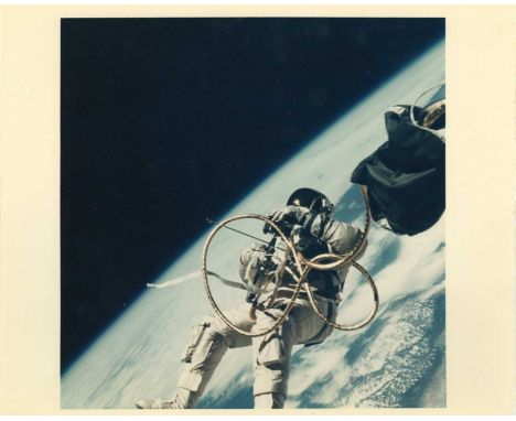 JAMES McDIVITT (Astronaut 1929-), Photograph of the First American Space Walk, JAMES McDIVITT (Astronaut 1929-), Photograph o