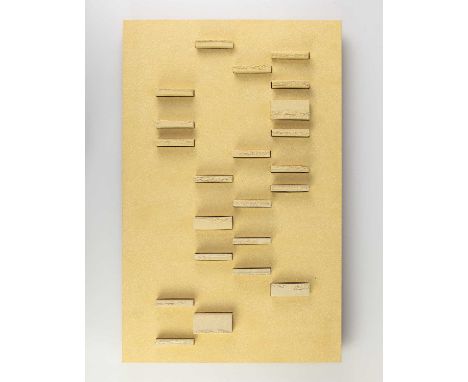 JACOB VAN DER BEUGEL (born 1978); 'The Everyperson Project', a stoneware wall panel from 'The North Sketch Sequence', made 20
