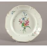 Teller, Fayence, STRASSBURG, um 1765