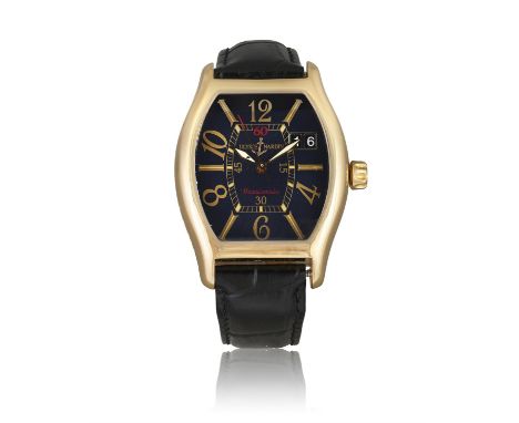 ULYSSE NARDINREF. 236-48, MICHELANGELO BIG DATE, 18K ROSE GOLDAn elegant 18K rose gold, self winding wristwatch with dateYear