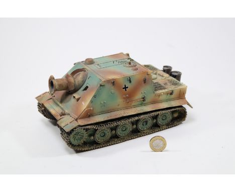 A The New Model Army Strumtiger German WW2 tank. An impressively large resin model measuring 210mm in length and finished in 