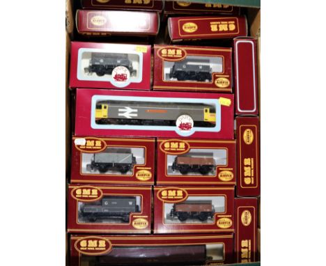 A quantity of Dapol, GMR and Lima 'OO' gauge railway. Dapol: BR Railfreight class 56 Co-Co diesel locomotive 'West Yorkshire 