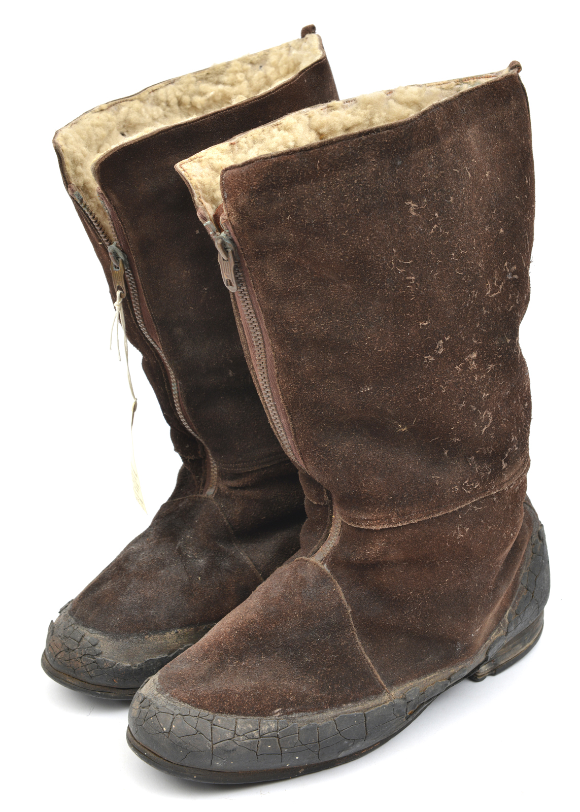 sheepskin flying boots